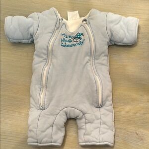 Baby Merlin's Magic Sleepsuit - Blue